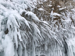 icicles on the roof