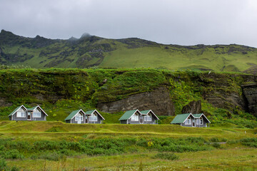Fototapeta na wymiar Iceland village