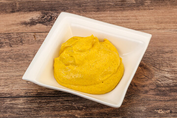 Asian Curry sauce in the bowl
