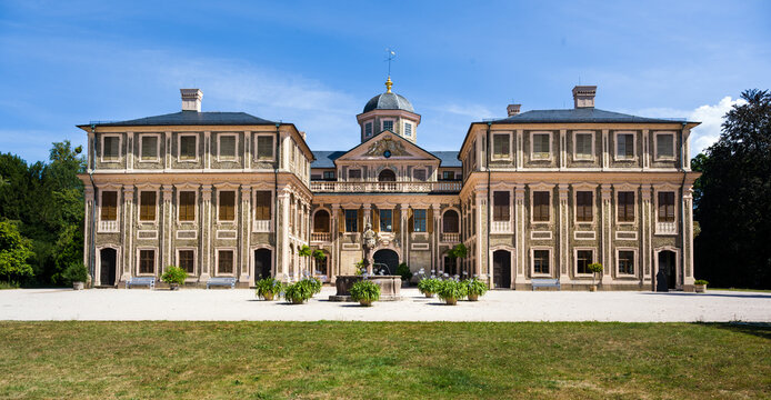 Castle Favorite baroque hunting lodge near Baden Baden, Baden Wuerttemberg, Germany
