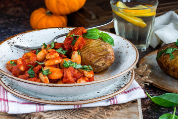 Chorizo and butterbean stew