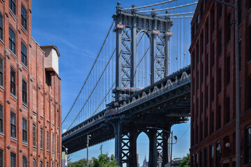 Fototapeta na wymiar Manhattan Bridge