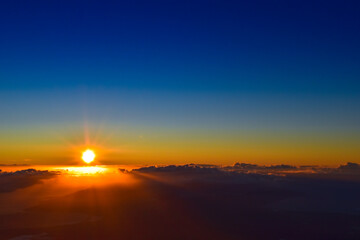 Fototapeta na wymiar Maui sunset