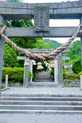 Obraz premium 雲仙温泉神社