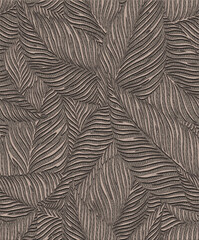 tropical pattern textile