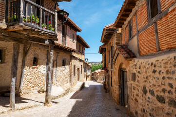 Fototapeta na wymiar Medieval village of Calatanazor in Soria, Castilla y Leon, Spain. High quality photo