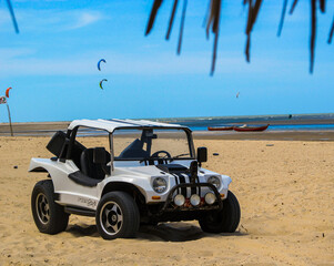 Buggy e Kitesurf em Jericoacoara - Cear&aacute; - Brasil