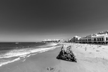 Biarritz seafront, Basque Country, France