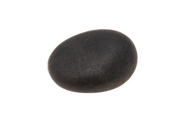 black pebble isolated
