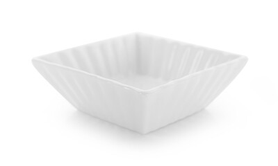 white bowl isolated on white background
