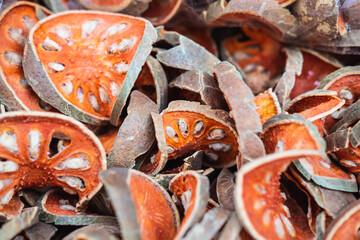 .Bael fruit, dried herbs for health