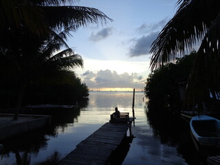 The stunning beaches and islands around the Caye Caulker reefs in Belize, Central America