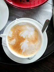 cup of cappuccino