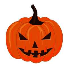 This is the Evil Pumpkin - so actual for Halloween or just for threatening your naughty kids. 