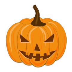 This is the Evil Pumpkin - so actual for Halloween or just for threatening your naughty kids. 