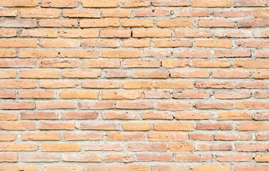 Orange concrete wall texture for background and construction