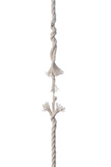 切れそうなロープ