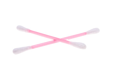 cotton swabs isolated