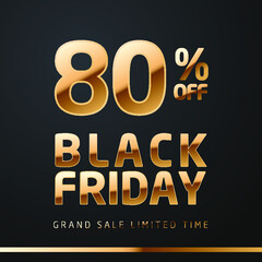 BLACK FRIDAY SIGN SPECIAL OFFER SALE