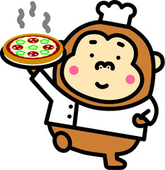 ゴリラのコックさん