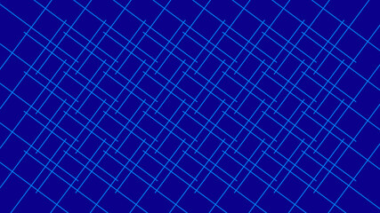 Fototapeta na wymiar Blue minimalistic background pattern with crossing lines