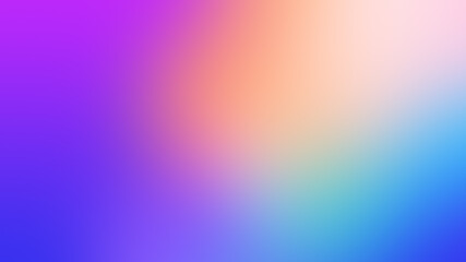 Modern multi-coloured soft blur gradient background