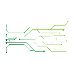 Fototapeta na wymiar Circuit Logo Template vector