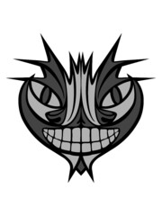 Monster Maske Abstrakt 