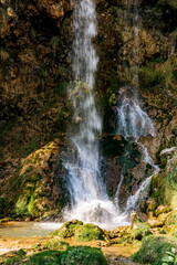 Gostilje waterfall at Zlatibor mountain in Serbia