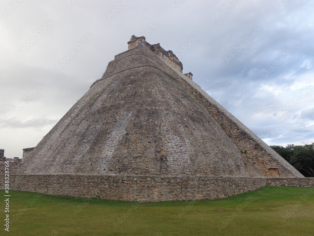 Wall mural Exploring the mangroves of Celestun and Isla Holbox and the temples of Uxmal in Yucatan, Mexico