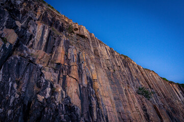 Hexagonal Rock Columns