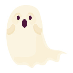 Halloween ghost cartoon