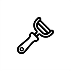 peeler icon vector design trendy