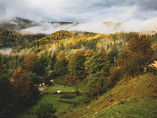 autumn in the mountains
