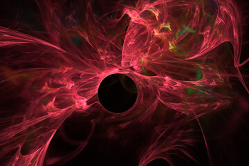 Abstract fractal background. The theme of boundless space