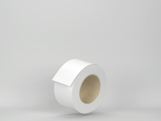 Blank tape mockup