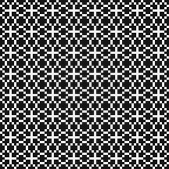 Abstract Cross Pattern Dots Logo generative computational art illustration