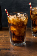 Refreshing Cold Dark Cola Soft Drink