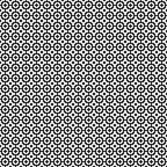 Abstract Cross Pattern Dots Logo generative computational art illustration