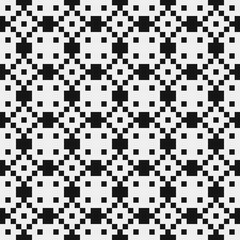 Fototapeta premium Abstract Cross Pattern Dots Logo generative computational art illustration