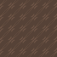 Vector seamless pattern texture background with geometric shapes, colored, brown colors.