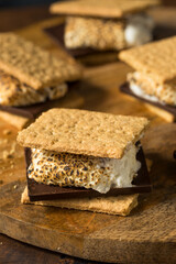 Homemade Gooey Marshmellow Smore