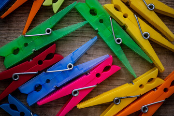 colores pinzas mezcla 