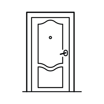 door vector icon