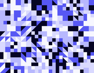 Colorful Geometric Vector Pattern Design