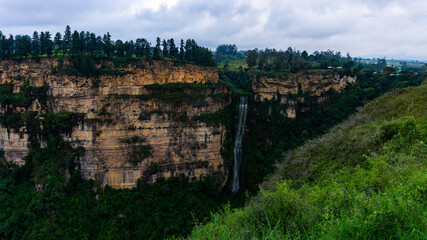 Fototapeta premium Salto del duende, Santander, Colombia 