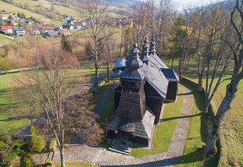 Cerkiew Narodzenia Bogurodzicy w Królowej Górnej, Nowy Sącz, małopolska © Piotr Gaborek 