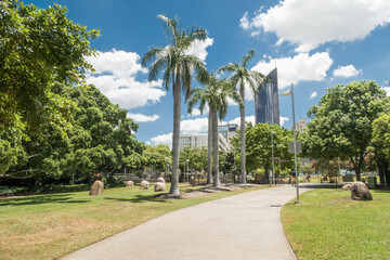 Fototapeta na wymiar Brisbane City, South Bank, Queensland, Australia