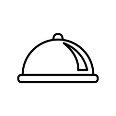 restaurant cloche icon