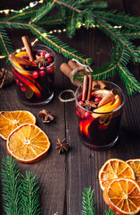 Christmas mulled wine